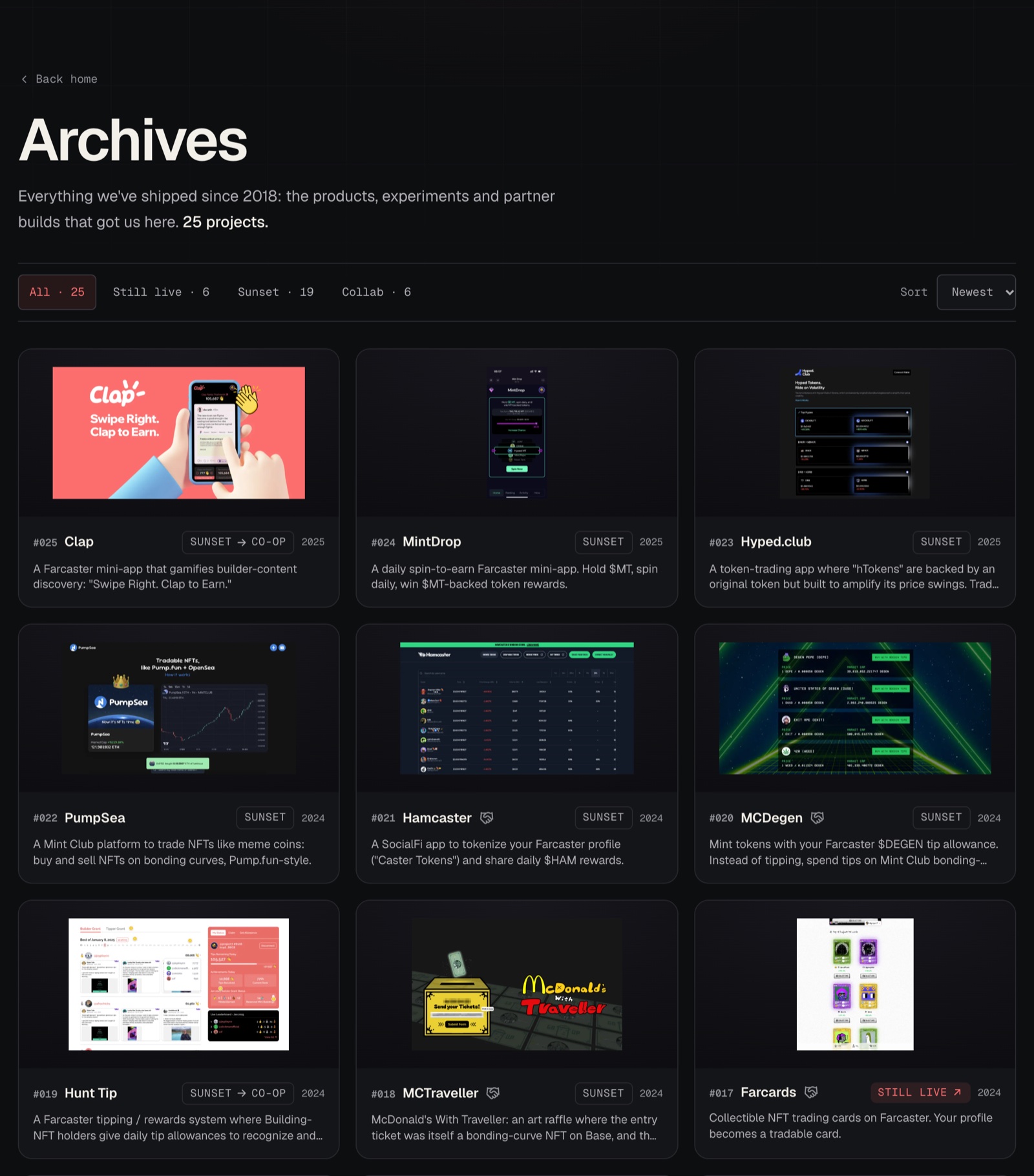 The Archives on hunt.town